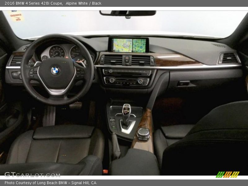Alpine White / Black 2016 BMW 4 Series 428i Coupe