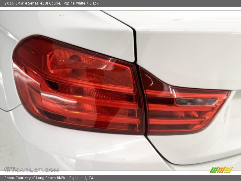 Alpine White / Black 2016 BMW 4 Series 428i Coupe