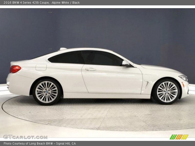 Alpine White / Black 2016 BMW 4 Series 428i Coupe