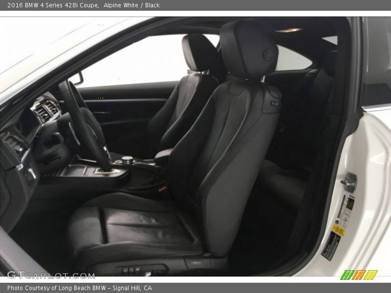 Alpine White / Black 2016 BMW 4 Series 428i Coupe