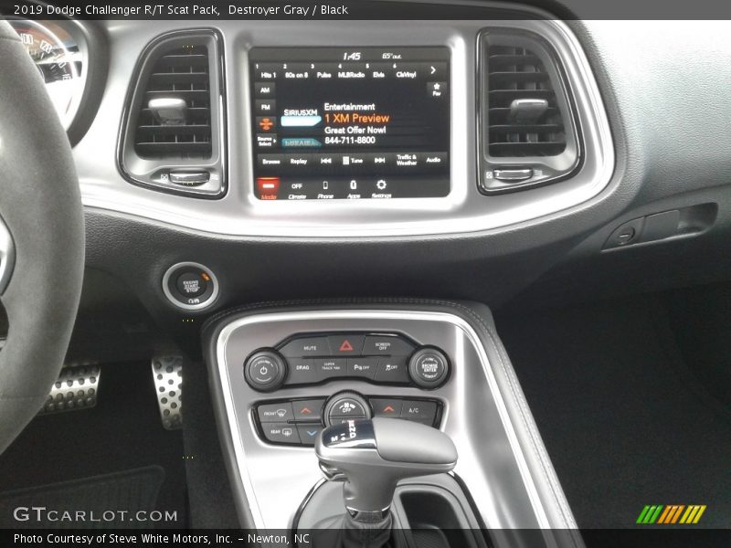 Destroyer Gray / Black 2019 Dodge Challenger R/T Scat Pack