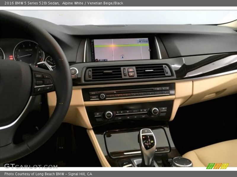 Alpine White / Venetian Beige/Black 2016 BMW 5 Series 528i Sedan