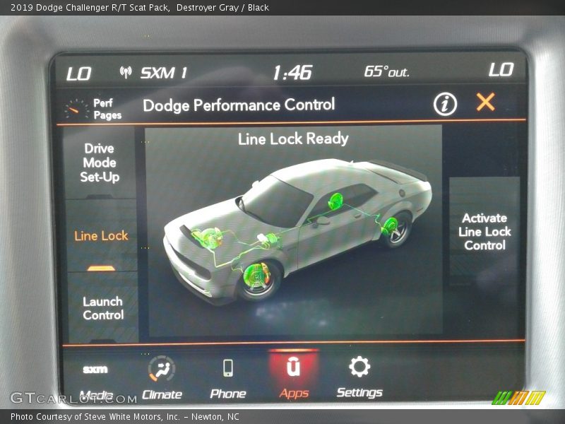 Destroyer Gray / Black 2019 Dodge Challenger R/T Scat Pack