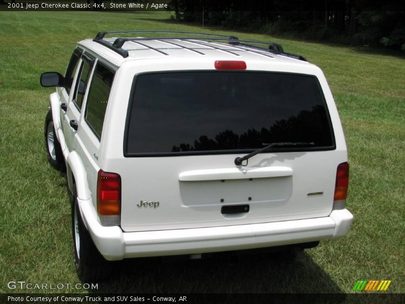 Stone White / Agate 2001 Jeep Cherokee Classic 4x4