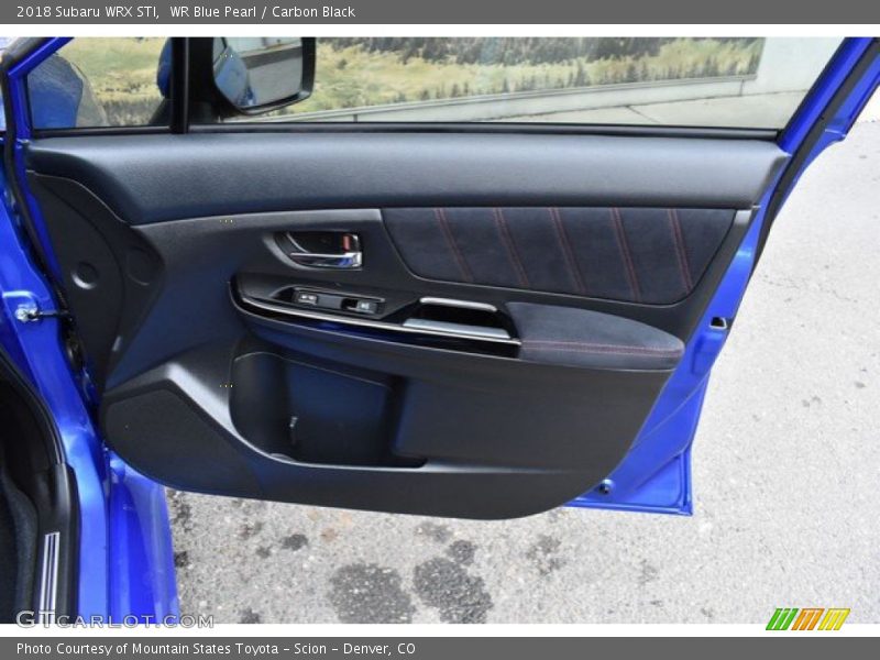 Door Panel of 2018 WRX STI