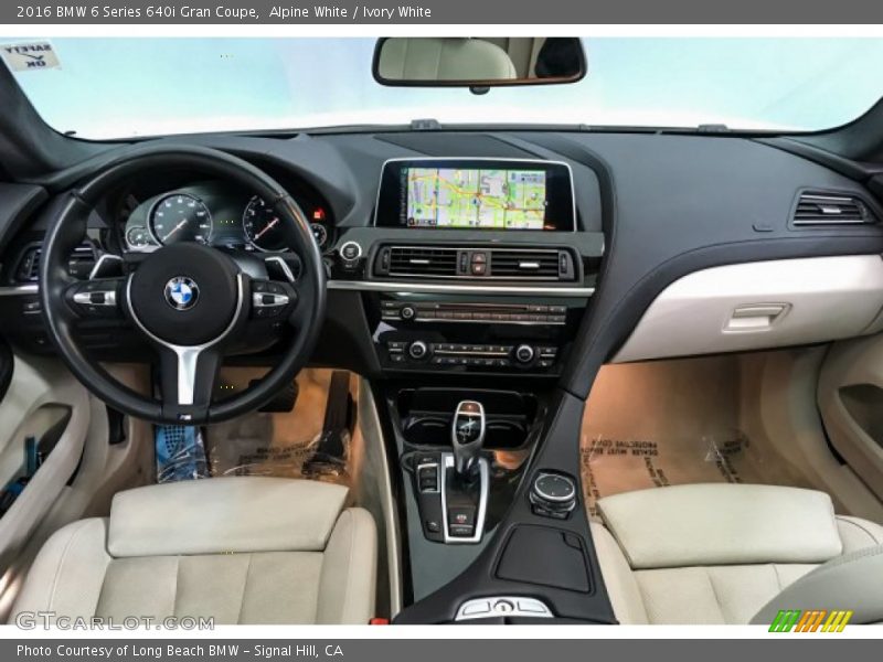 Alpine White / Ivory White 2016 BMW 6 Series 640i Gran Coupe