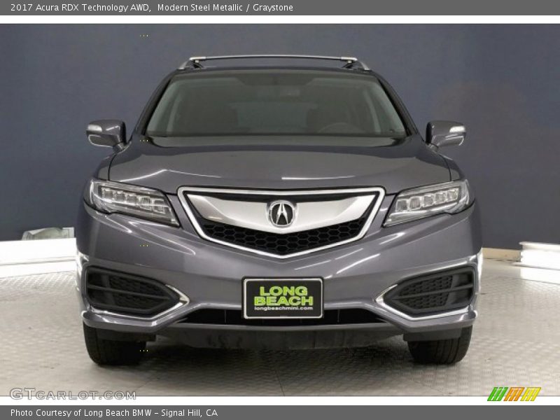 Modern Steel Metallic / Graystone 2017 Acura RDX Technology AWD