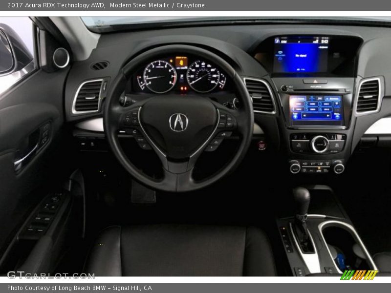 Modern Steel Metallic / Graystone 2017 Acura RDX Technology AWD