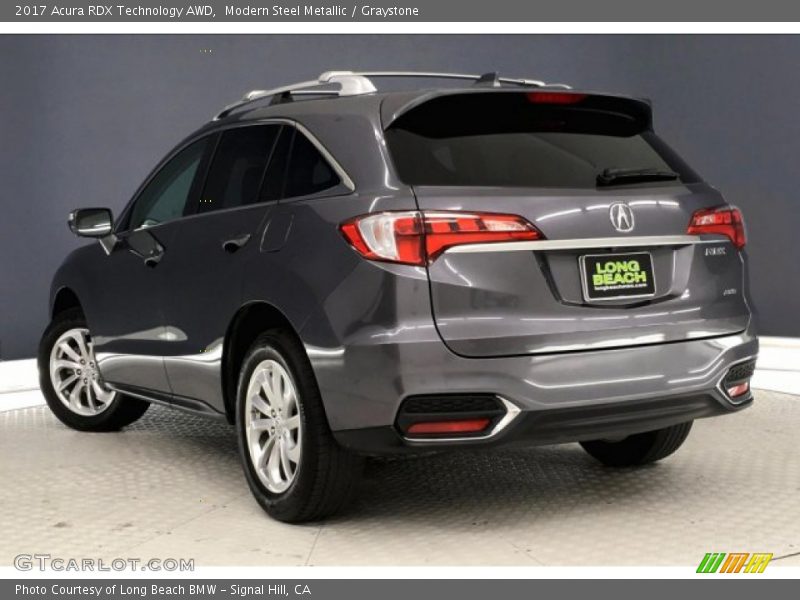 Modern Steel Metallic / Graystone 2017 Acura RDX Technology AWD