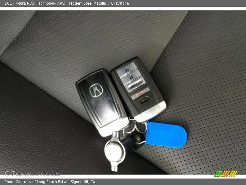 Modern Steel Metallic / Graystone 2017 Acura RDX Technology AWD