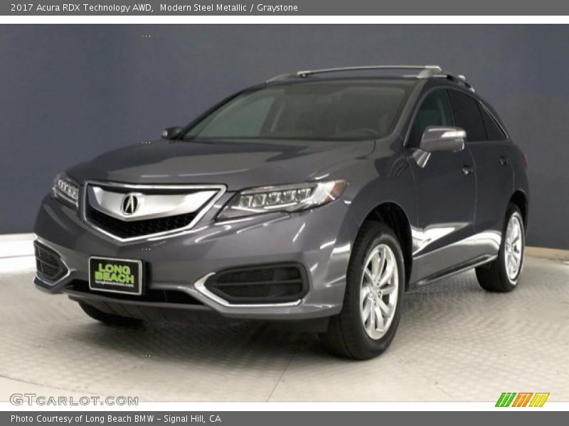 Modern Steel Metallic / Graystone 2017 Acura RDX Technology AWD