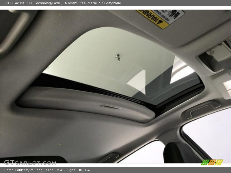 Modern Steel Metallic / Graystone 2017 Acura RDX Technology AWD