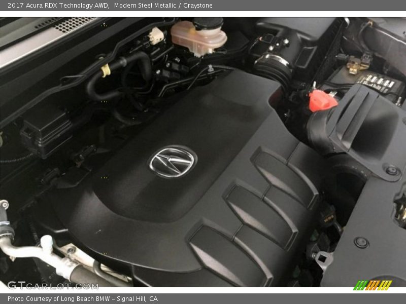Modern Steel Metallic / Graystone 2017 Acura RDX Technology AWD