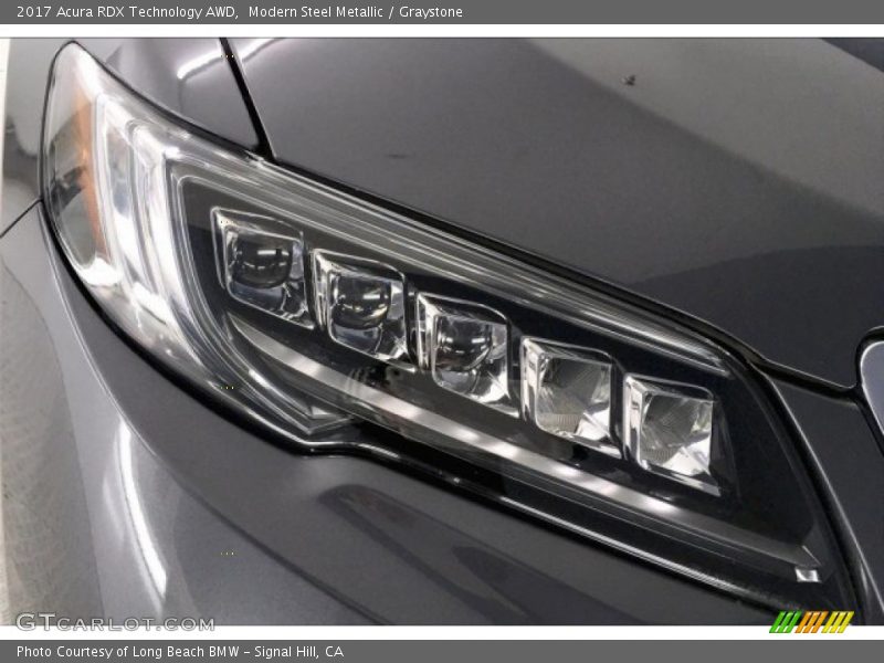 Modern Steel Metallic / Graystone 2017 Acura RDX Technology AWD