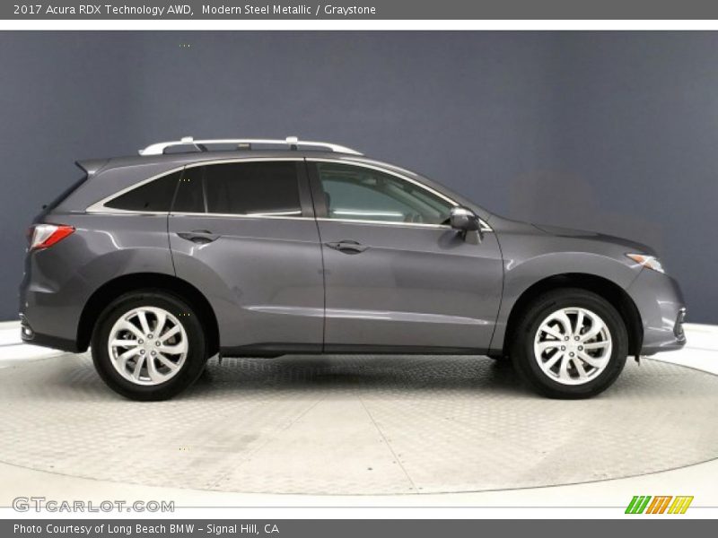 Modern Steel Metallic / Graystone 2017 Acura RDX Technology AWD