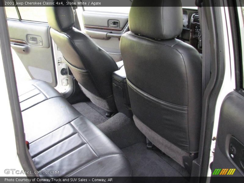 Stone White / Agate 2001 Jeep Cherokee Classic 4x4