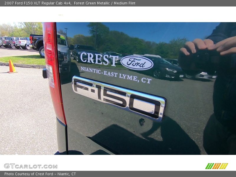 Forest Green Metallic / Medium Flint 2007 Ford F150 XLT Regular Cab 4x4
