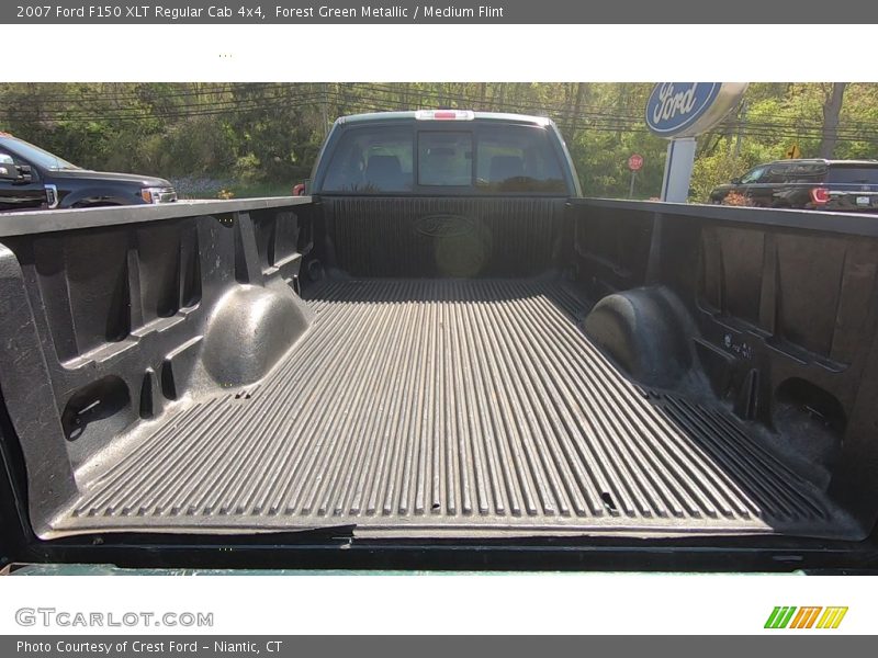 Forest Green Metallic / Medium Flint 2007 Ford F150 XLT Regular Cab 4x4