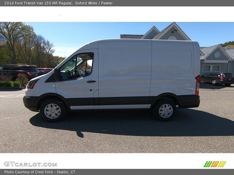 Oxford White / Pewter 2019 Ford Transit Van 150 MR Regular