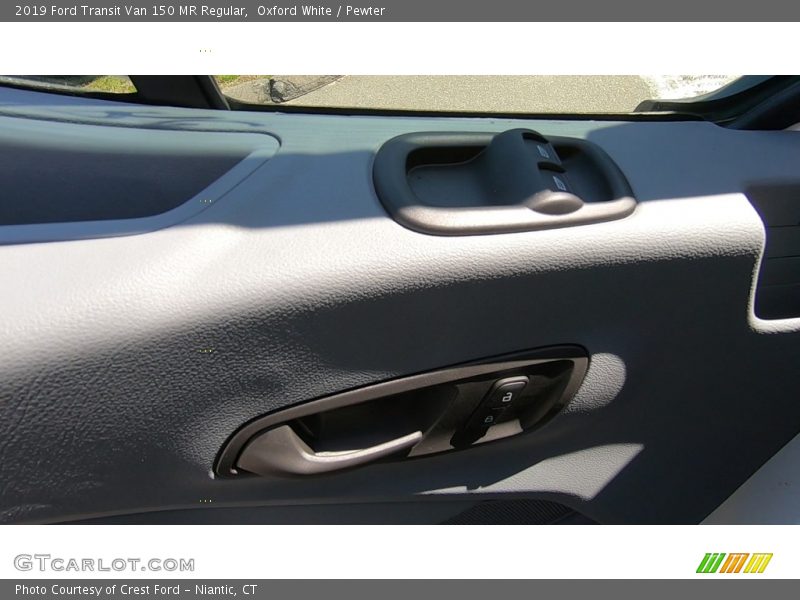Oxford White / Pewter 2019 Ford Transit Van 150 MR Regular
