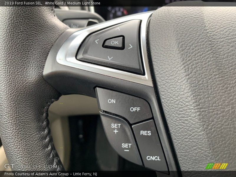  2019 Fusion SEL Steering Wheel