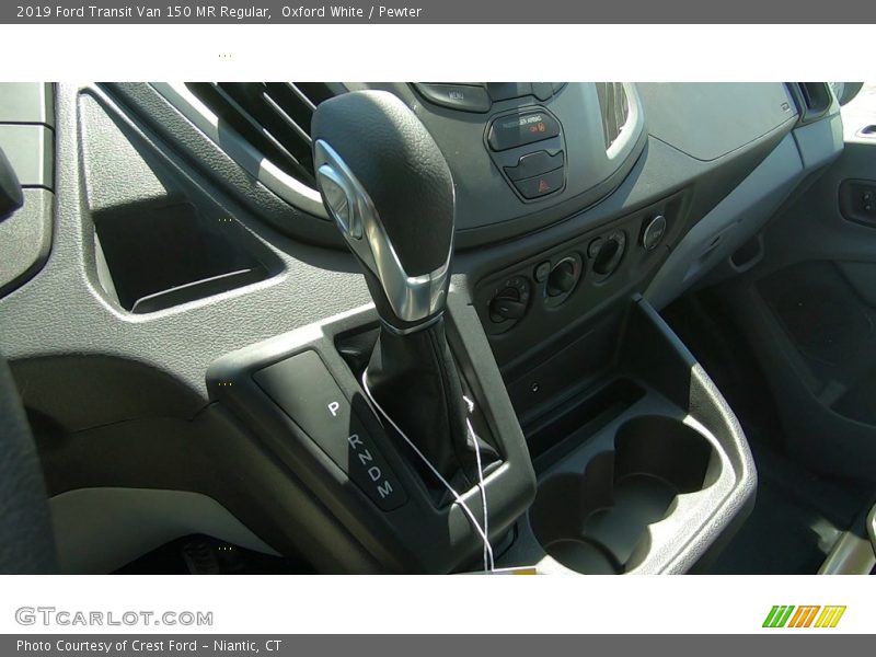 Oxford White / Pewter 2019 Ford Transit Van 150 MR Regular