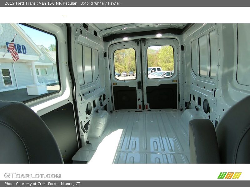Oxford White / Pewter 2019 Ford Transit Van 150 MR Regular