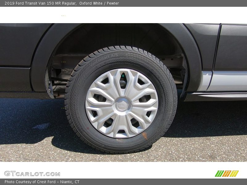 Oxford White / Pewter 2019 Ford Transit Van 150 MR Regular