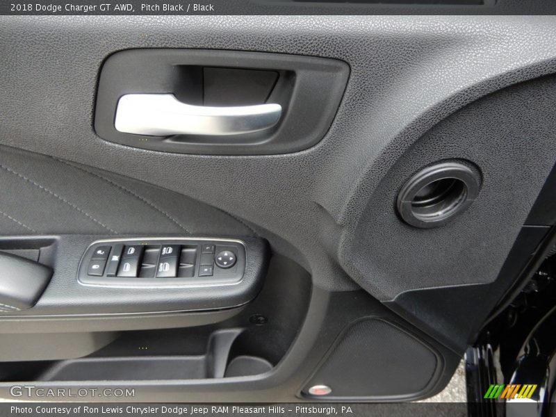 Pitch Black / Black 2018 Dodge Charger GT AWD