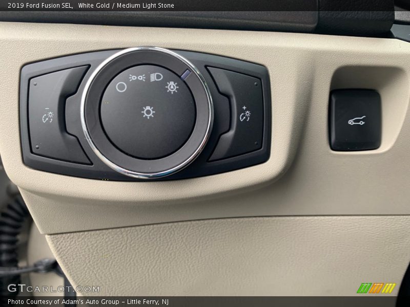 Controls of 2019 Fusion SEL
