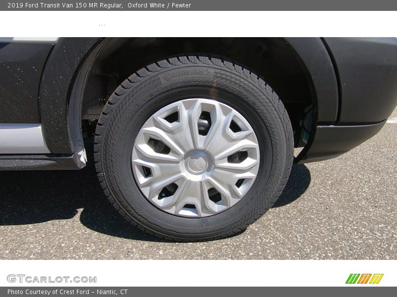 Oxford White / Pewter 2019 Ford Transit Van 150 MR Regular