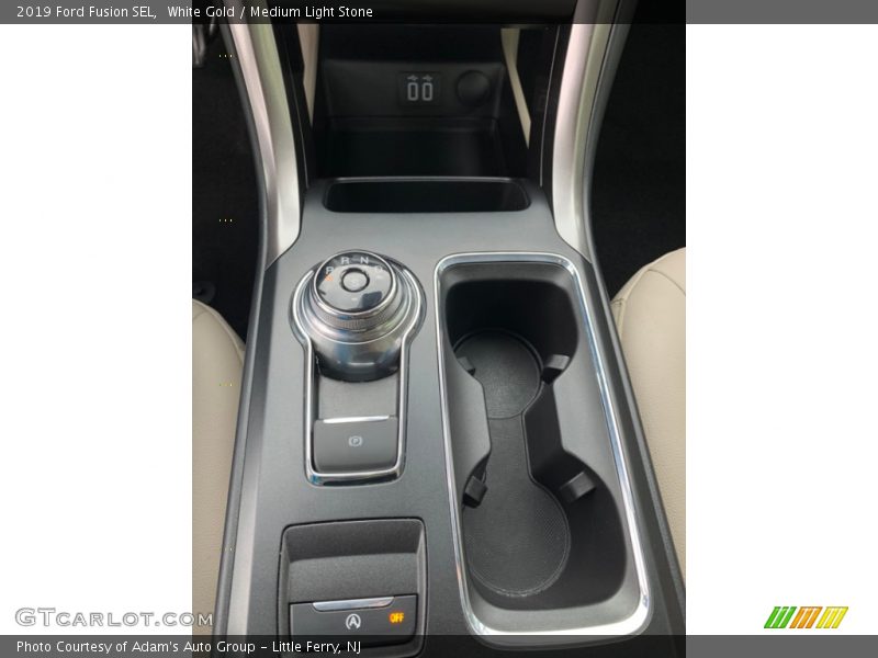 White Gold / Medium Light Stone 2019 Ford Fusion SEL