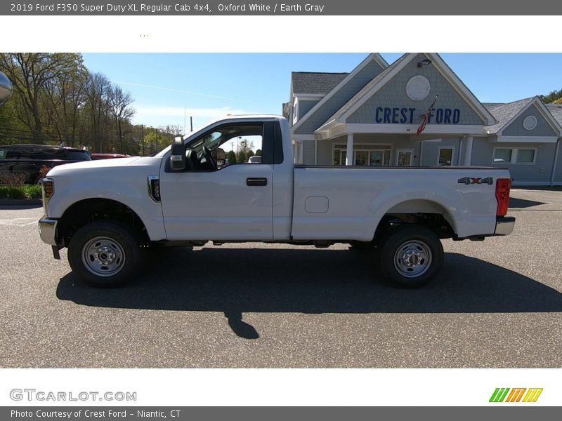 Oxford White / Earth Gray 2019 Ford F350 Super Duty XL Regular Cab 4x4