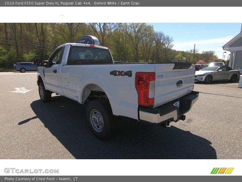 Oxford White / Earth Gray 2019 Ford F350 Super Duty XL Regular Cab 4x4