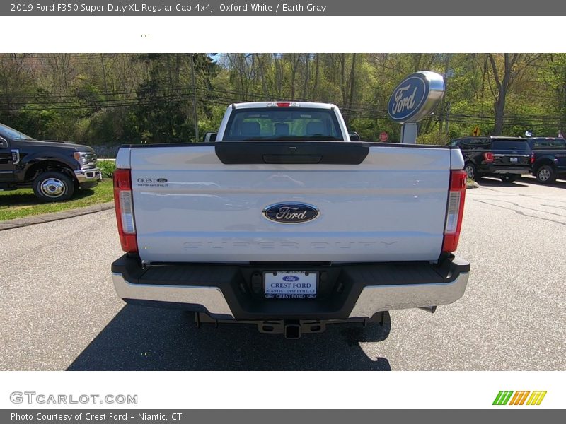 Oxford White / Earth Gray 2019 Ford F350 Super Duty XL Regular Cab 4x4