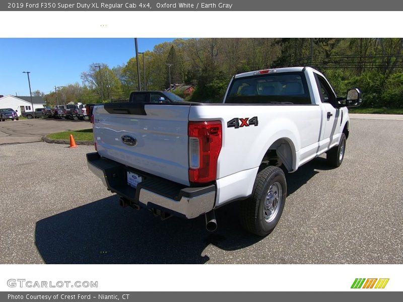 Oxford White / Earth Gray 2019 Ford F350 Super Duty XL Regular Cab 4x4