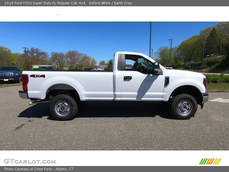Oxford White / Earth Gray 2019 Ford F350 Super Duty XL Regular Cab 4x4