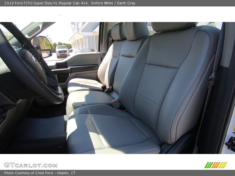 Oxford White / Earth Gray 2019 Ford F350 Super Duty XL Regular Cab 4x4