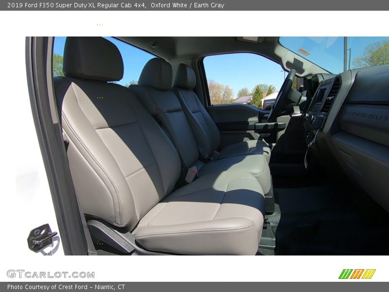 Oxford White / Earth Gray 2019 Ford F350 Super Duty XL Regular Cab 4x4