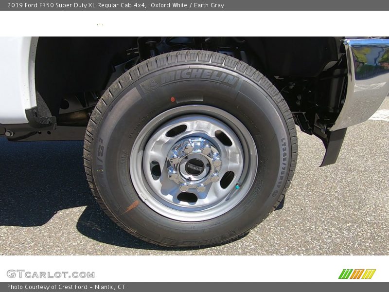 Oxford White / Earth Gray 2019 Ford F350 Super Duty XL Regular Cab 4x4