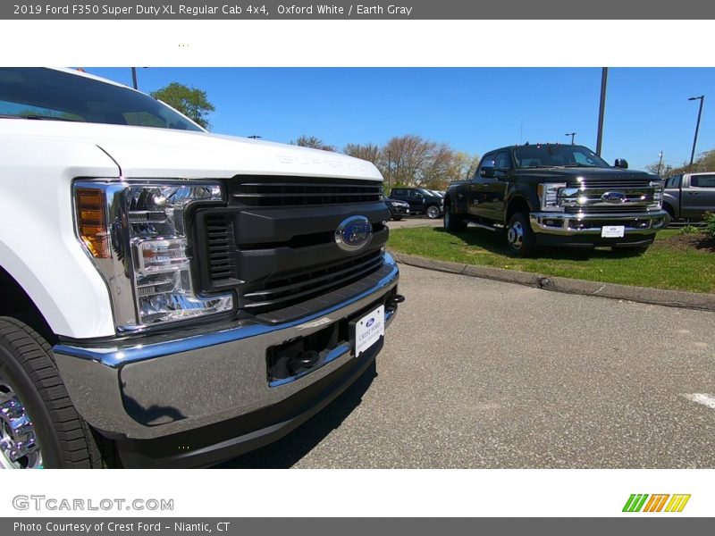 Oxford White / Earth Gray 2019 Ford F350 Super Duty XL Regular Cab 4x4