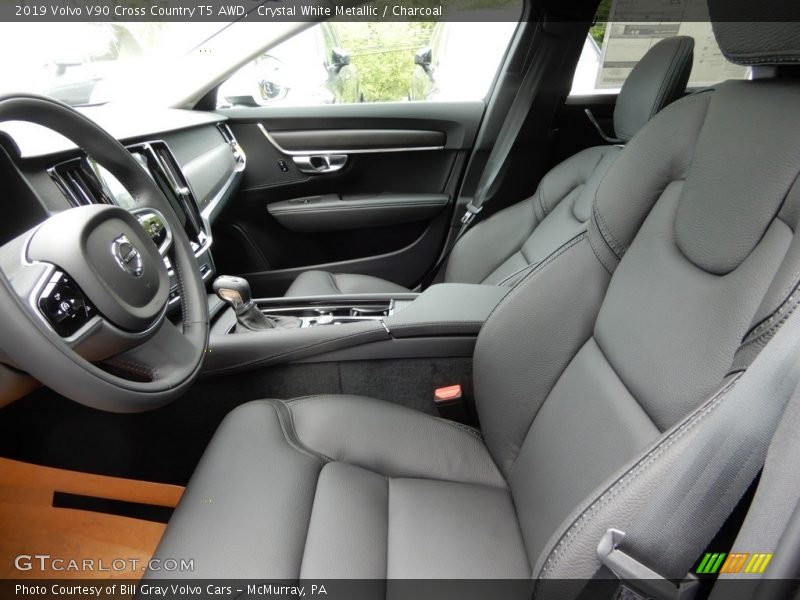 Front Seat of 2019 V90 Cross Country T5 AWD