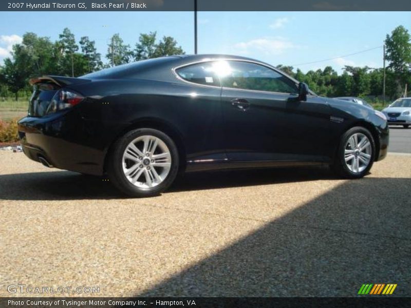 Black Pearl / Black 2007 Hyundai Tiburon GS