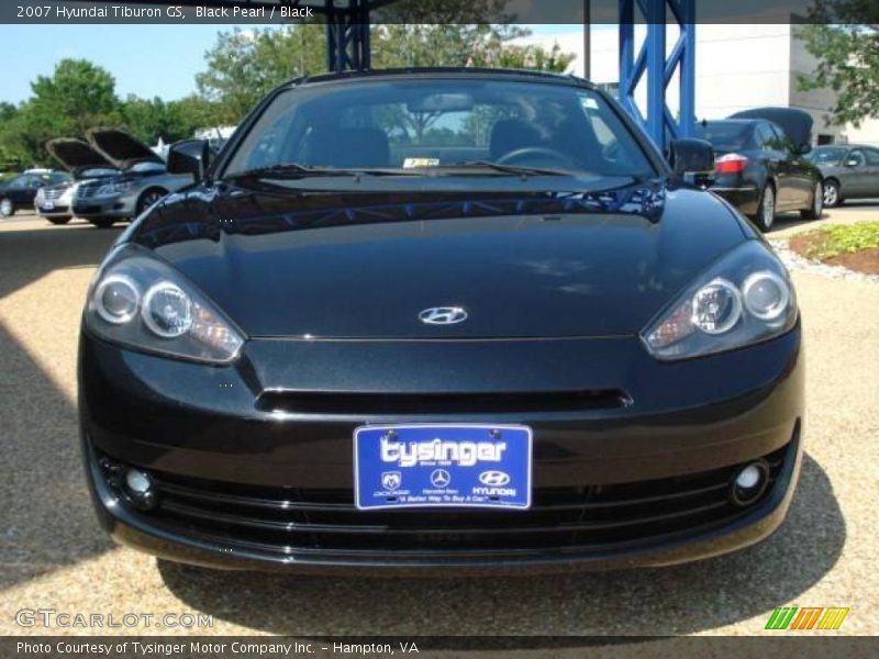 Black Pearl / Black 2007 Hyundai Tiburon GS