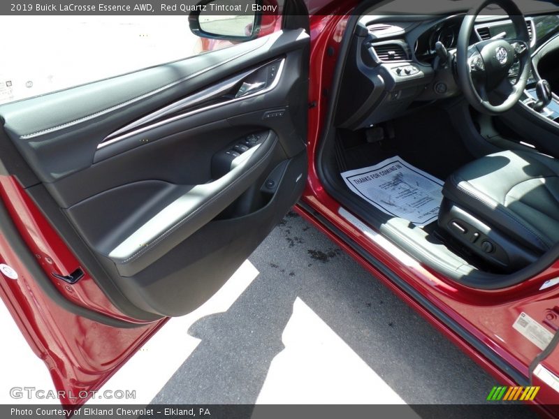 Red Quartz Tintcoat / Ebony 2019 Buick LaCrosse Essence AWD