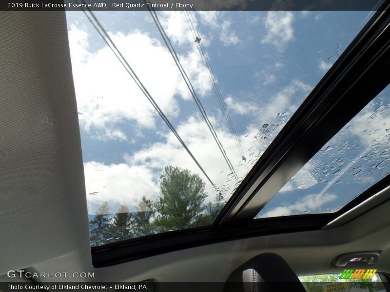 Red Quartz Tintcoat / Ebony 2019 Buick LaCrosse Essence AWD