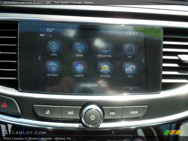 Red Quartz Tintcoat / Ebony 2019 Buick LaCrosse Essence AWD