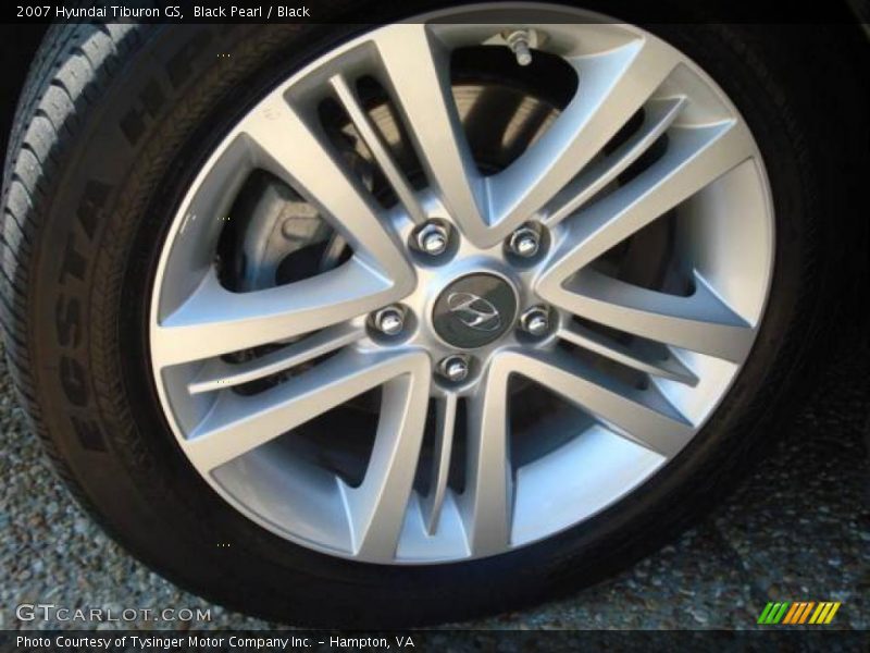 Black Pearl / Black 2007 Hyundai Tiburon GS