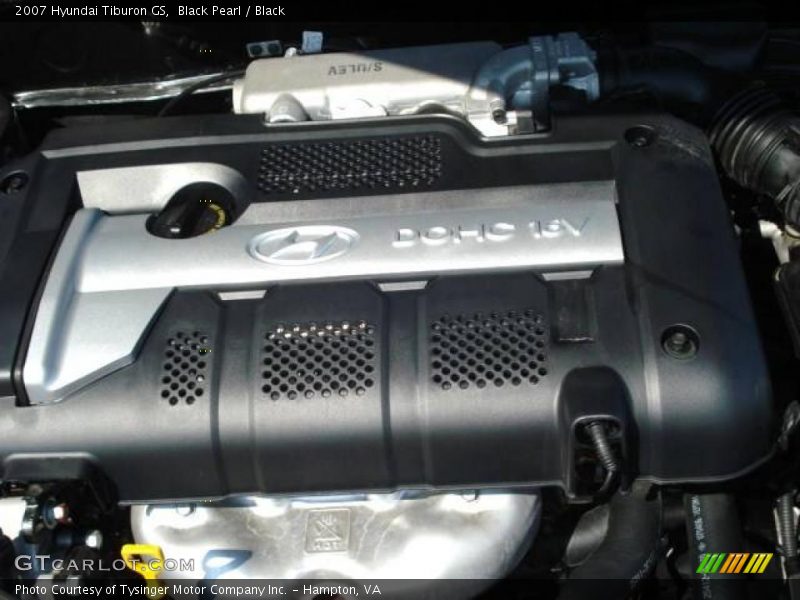 Black Pearl / Black 2007 Hyundai Tiburon GS