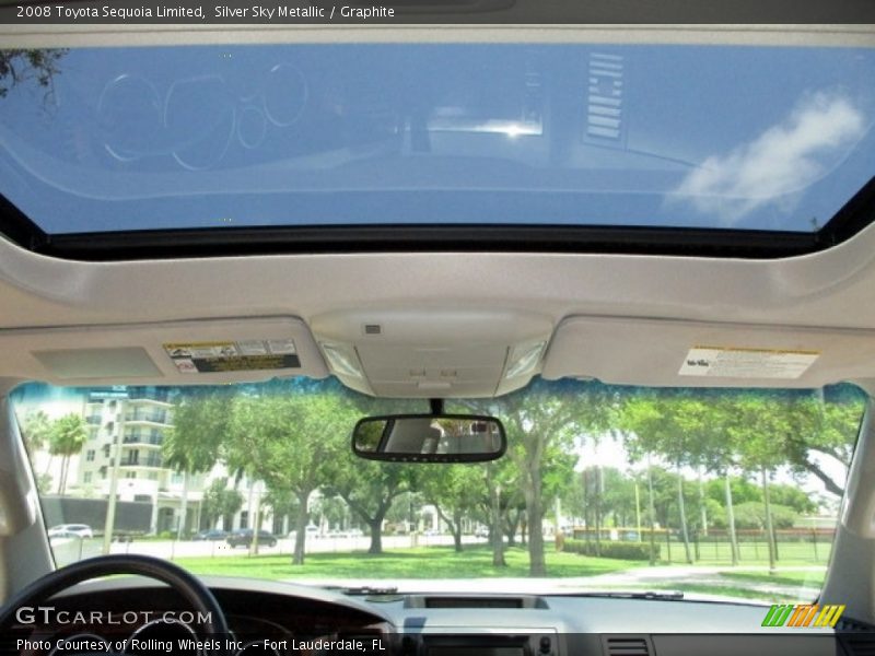 Silver Sky Metallic / Graphite 2008 Toyota Sequoia Limited